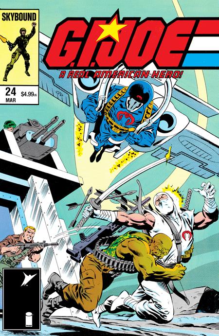 GI JOE A REAL AMERICAN HERO #24 HAMA FILES EDITION #24 (Limit 1 Per Cover) (rel:03/25)~