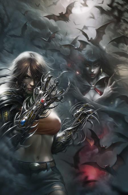 VAMPIRELLA X WITCHBLADE SPECIAL #1 (ONE SHOT) CVR L INC 1:20 FRANCESCO MATTINA VIRGIN VAR (Limit 1 Per Customer) (rel:09/30)