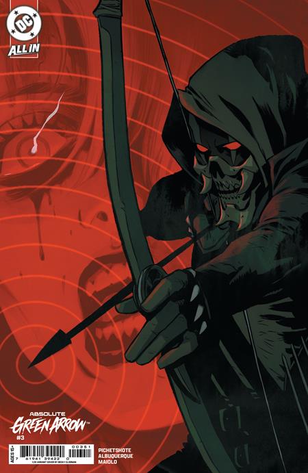 ABSOLUTE GREEN ARROW #3 (OF 6) (Limit 1 Per Customer) CVR E INC 1:25 BECKY CLOONAN CARD STOCK VAR (rel:07/15)