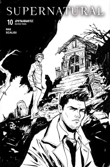 SUPERNATURAL #10 CVR G INC 1:10 DAVID COUSENS LINE ART VAR (Limit 1 Per Customer) (rel:08/26)