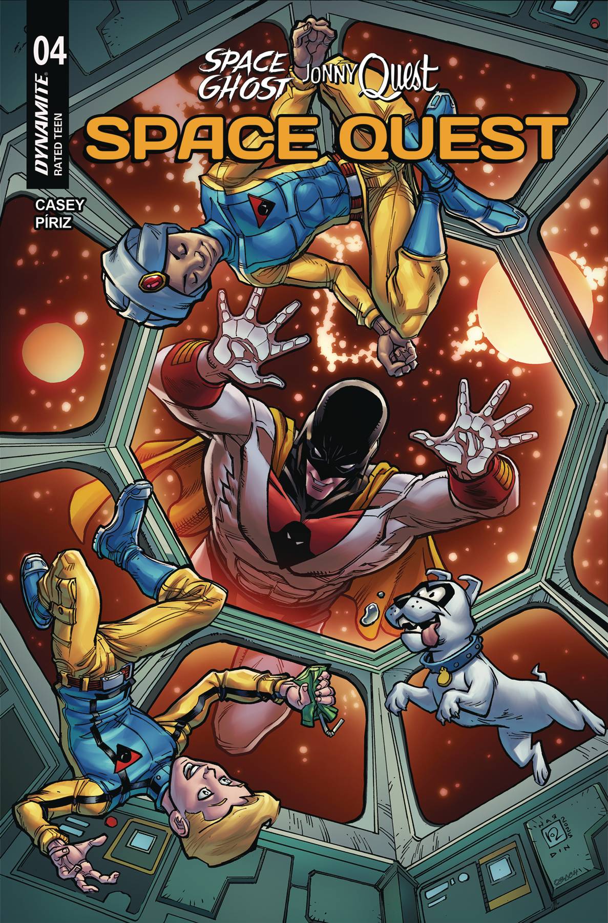 SPACE GHOST JONNY QUEST SPACE QUEST #4 (Limit 2 Per Cover) (rel:08/20)~