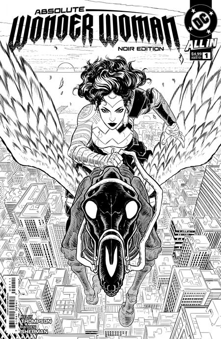 ABSOLUTE WONDER WOMAN NOIR EDITION #1 (ONE SHOT) (Limit 2 Per Cover)