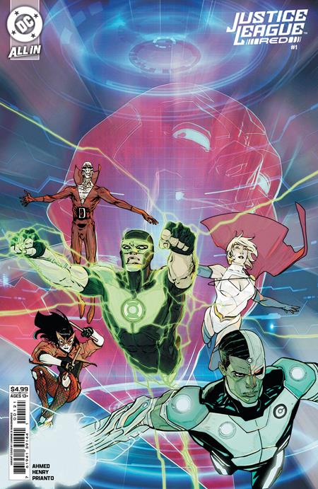 JUSTICE LEAGUE RED #1 (OF 6) (Limit 2 Per Cover) (rel:08/20)~