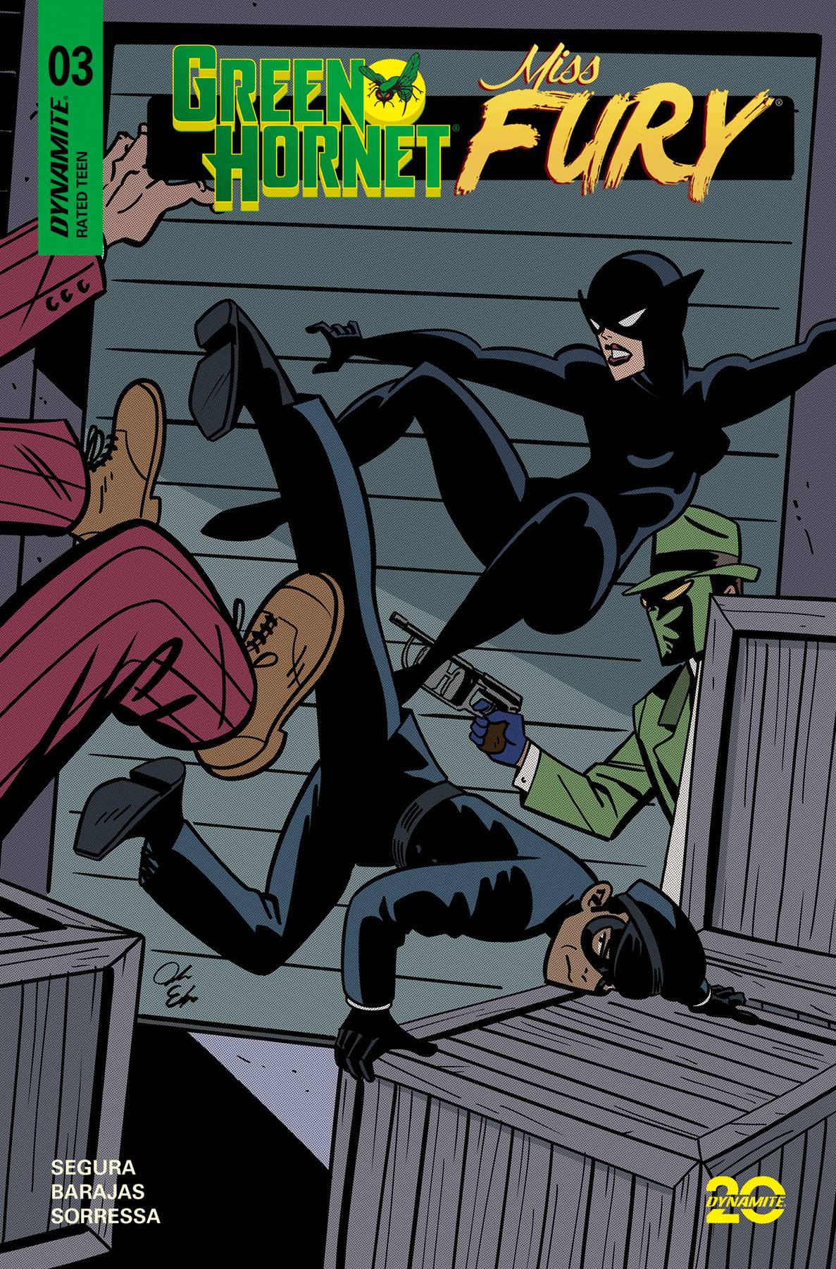 GREEN HORNET MISS FURY #3 (rel:03/12)