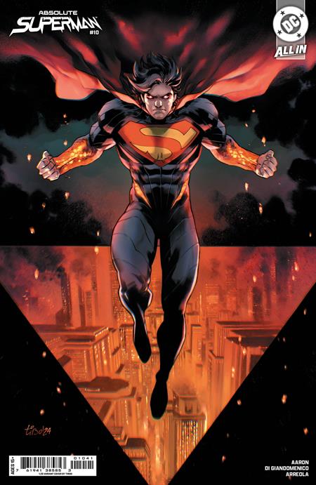 ABSOLUTE SUPERMAN #10 CVR D INC 1:25 TIRSO CARD STOCK VAR (rel:08/06)