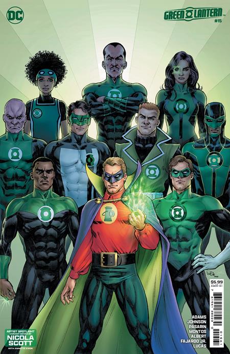 GREEN LANTERN #15 (rel:9/11)