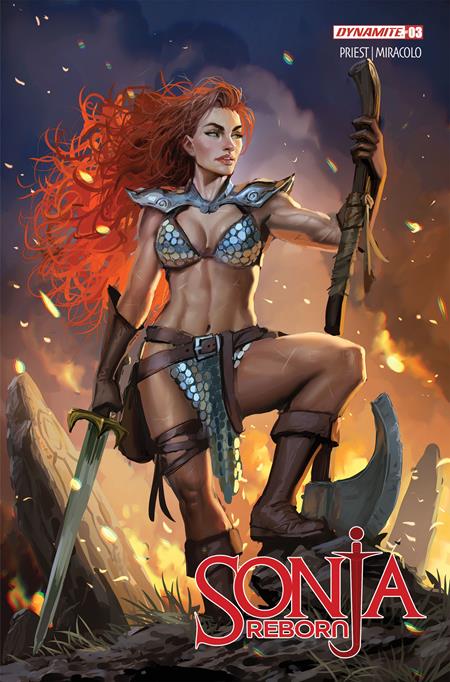 SONJA REBORN #3 (Limit 2 Per Cover) (rel:10/01)