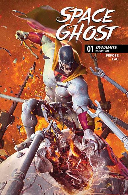 SPACE GHOST (2025) #1 CVR ZA INC 1:10 FRANCESCO MATTINA FOC BONUS FOIL VAR (rel:08/13)