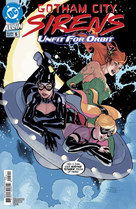 GOTHAM CITY SIRENS UNFIT FOR ORBIT #5 (OF 5) (Limit 2 Per Cover) (rel:07/30)~