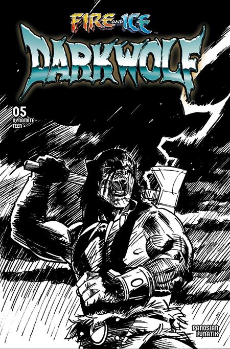FIRE AND ICE DARKWOLF #5 (Limit 1 Per Customer) CVR M INC 1:5 FERNANDO PROIETTI LINE ART VIRGIN VAR (rel:11/11)