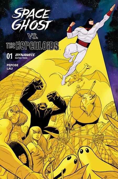 SPACE GHOST VS THE HERCULOIDS #1 (Limit 2 Per Cover) (rel:09/16)