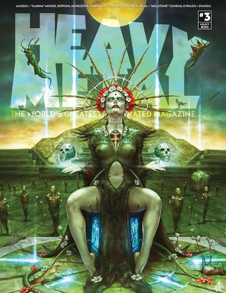 HEAVY METAL MAGAZINE HC #3 (MR) (Limit 1 Per Cover) (rel:11/11)