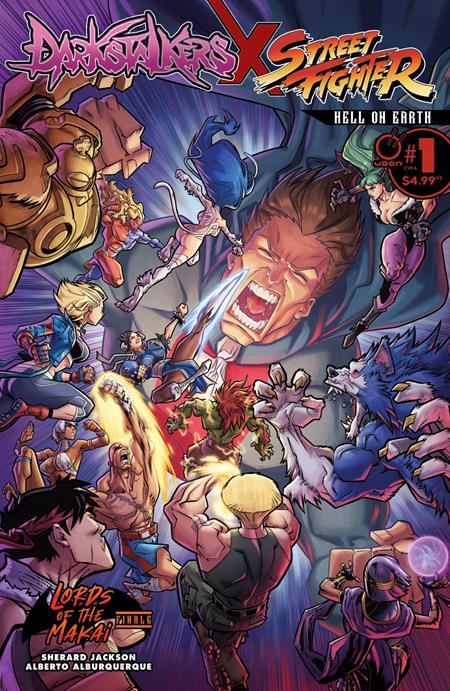 DARKSTALKERS X STREET FIGHTER HELL ON EARTH #1 (ONE SHOT) (Limit 2 Per Cover) (rel:11/04)