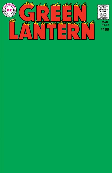 GREEN LANTERN #59 FACSIMILE EDITION (rel:12/11)~