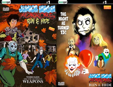 JUNIOR HIGH HORRORS RUN & HIDE #1 (ONE SHOT) (Limit 2 Per Cover) (rel:09/23)