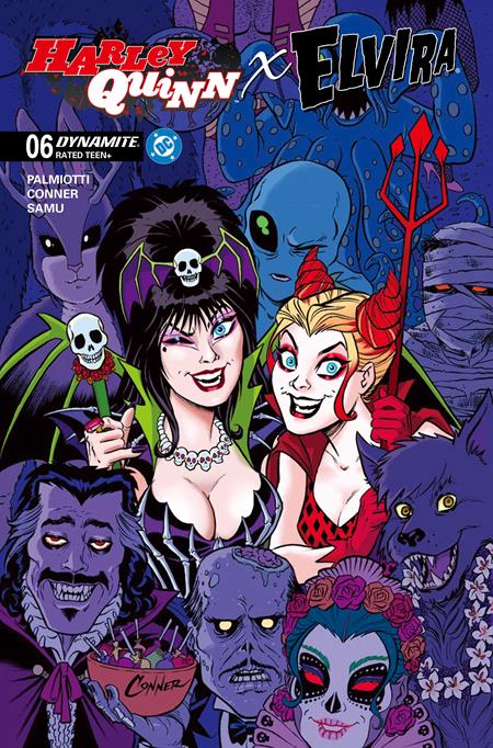 HARLEY QUINN X ELVIRA #6 (Limit 1 Per Cover) (rel:04/29)~