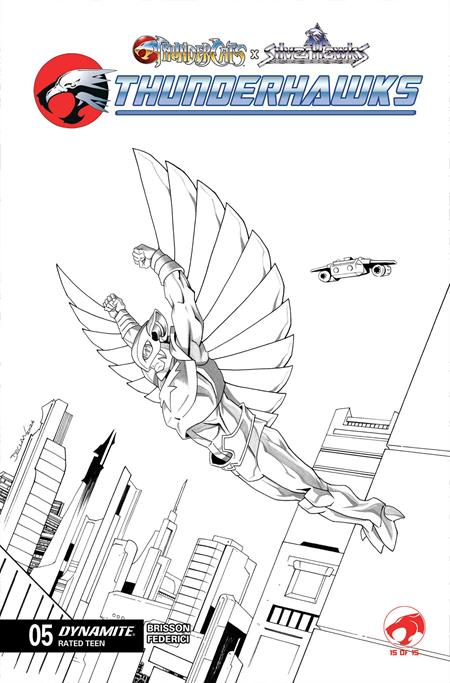 THUNDERCATS X SILVERHAWKS THUNDERHAWKS #5 (Limit 1 Per Cover) (rel:08/26)