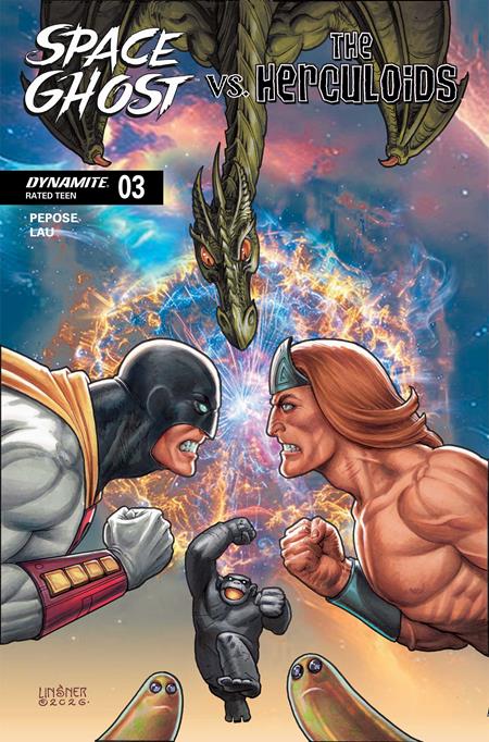 SPACE GHOST VS THE HERCULOIDS #3 (Limit 2 Per Cover) (rel:11/18)