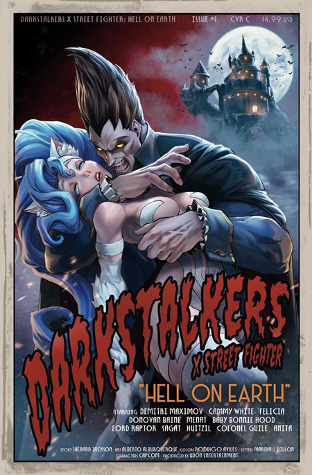 DARKSTALKERS X STREET FIGHTER HELL ON EARTH #1 (ONE SHOT) (Limit 2 Per Cover) (rel:11/04)