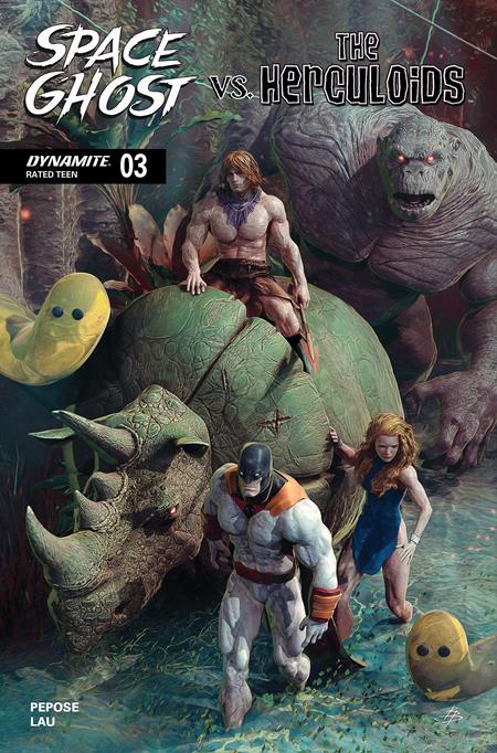 SPACE GHOST VS THE HERCULOIDS #3 (Limit 2 Per Cover) (rel:11/18)