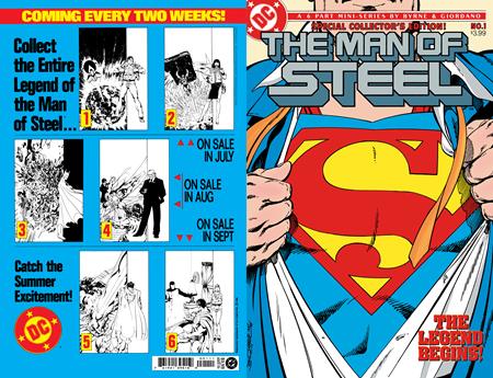 MAN OF STEEL #1 FACSIMILE EDITION (Limit 2 Per Cover) (rel:04/15)~