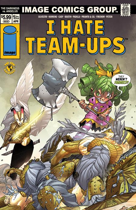 DARKNESS VS ANGELUS (ONE SHOT) (Limit 1 Per Cover) (rel:04/15)