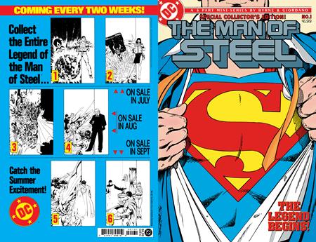 MAN OF STEEL #1 FACSIMILE EDITION (Limit 2 Per Cover) (rel:04/15)~