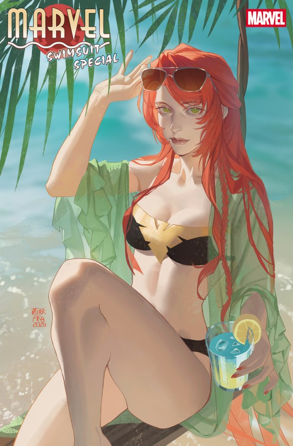 MARVEL SWIMSUIT SPECIAL: BRAND NEW BEACH DAY #1 (Limit 2 Per Cover) (rel:07/01)~