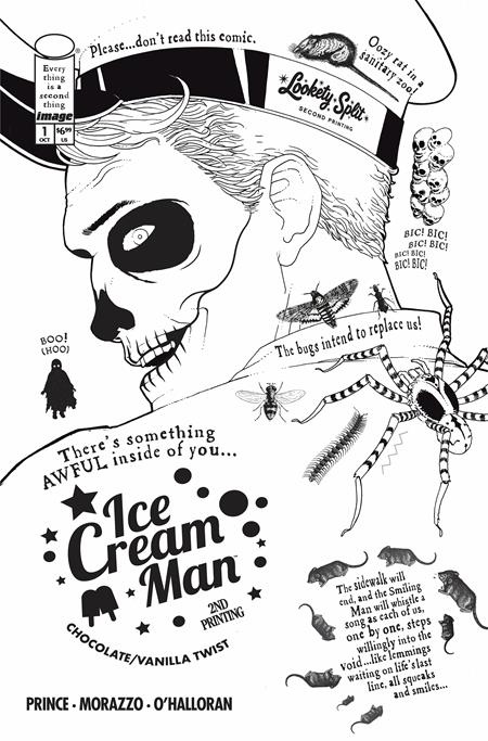 ICE CREAM MAN #1 CHOCOLATE VANILLA TWIST EDITION 2ND PTG (MR) (Limit 1 Per Cover) (rel:12/02)