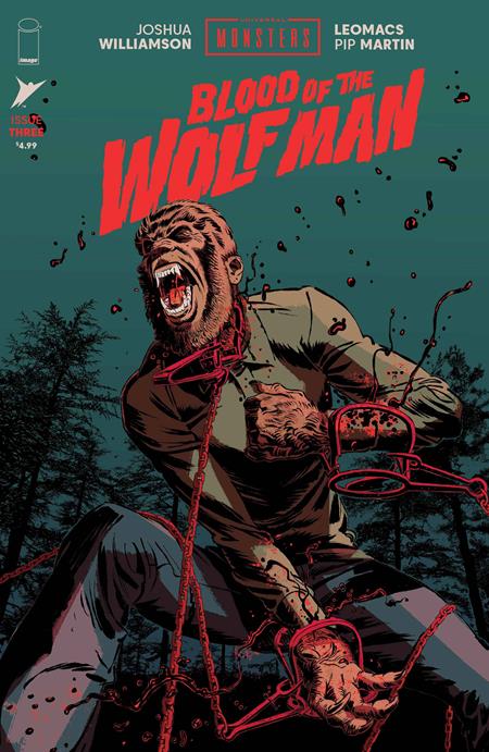 UNIVERSAL MONSTERS BLOOD OF THE WOLF MAN #3 (OF 4) (Limit 1 Per Cover) (rel:08/26)~