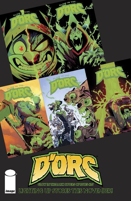 DORC #1-5 GLOW IN THE DORC VARIANT BUNDLE (Limit 1 Per Cover) (rel:11/25)