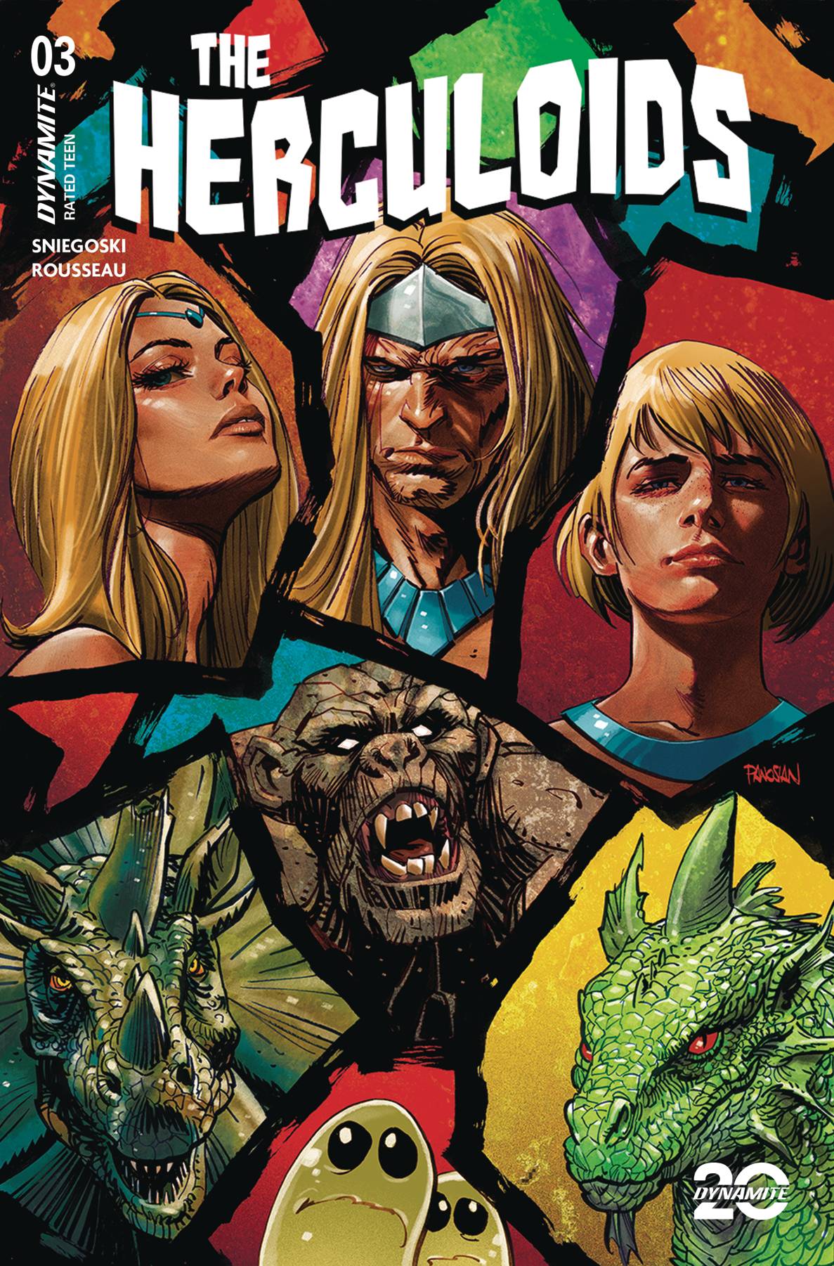 HERCULOIDS #3 (Limit 2 Per Cover) (rel:05/07)~