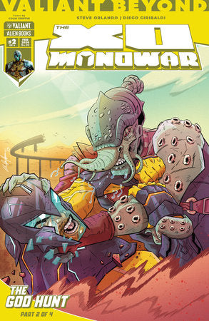 Valiant Beyond: The X-O Manowar #6--The God Hunt #2 (Limit 2 Per Cover) (rel:02/18)