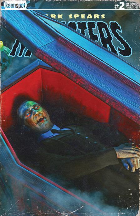 MARK SPEARS MONSTERS #2 Third Printing Cvr B Inc 1:20 (Limit One(1))Mark Spears Waking The Dead Var (rel:07/23)