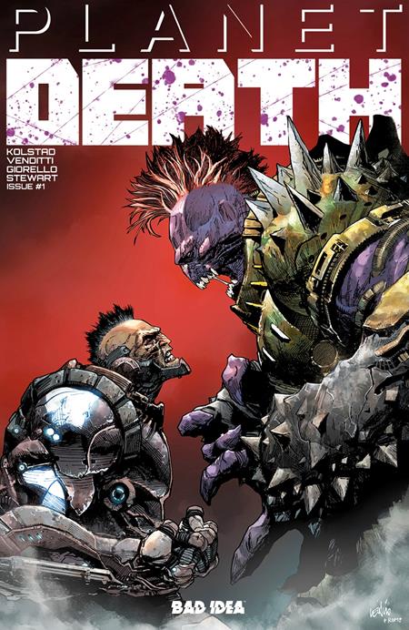 PLANET DEATH #1 (OF 4) (Limit 2 Per Cover) (rel:07/09)~