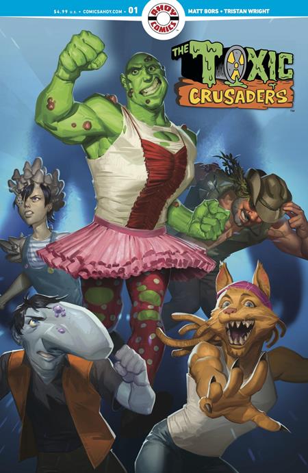 TOXIC CRUSADERS #1 (OF 5) CVR B 3 COPY AR SULLIVAN UNLOCK VAR (MR) (rel:09/10)