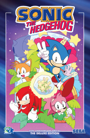 Sonic the Hedgehog: 35th Anniversary Special--The Deluxe Edition HC (Limit 1 Per Cover) (rel:12/15)