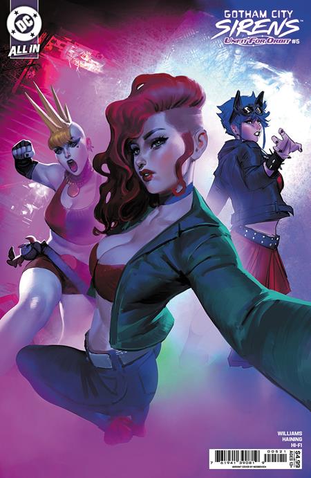 GOTHAM CITY SIRENS UNFIT FOR ORBIT #5 (OF 5) (Limit 2 Per Cover) (rel:07/30)~