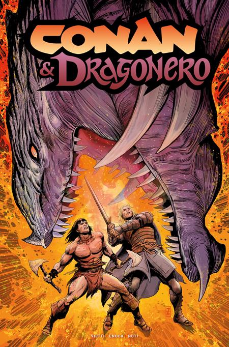 CONAN AND DRAGONERO #4 (OF 7) (MR) (Limit 2 Per Cover) (rel:08/05)