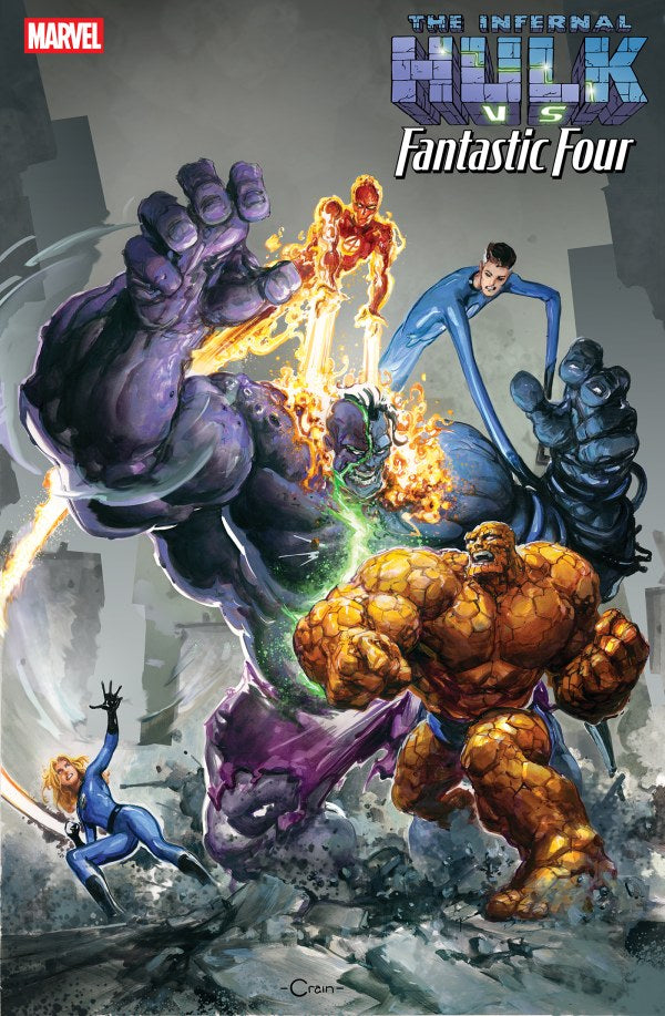 INFERNAL HULK VS. FANTASTIC FOUR #1 (Limit 2 Per Cover) (rel:10/14)