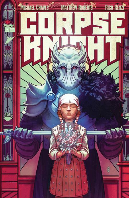 CORPSE KNIGHT #5 (OF 6) CVR D INC 1:25 NIMIT MALAVIA STAINED GLASS VAR (MR) (Limit 1 Per Customer) (rel:08/26)