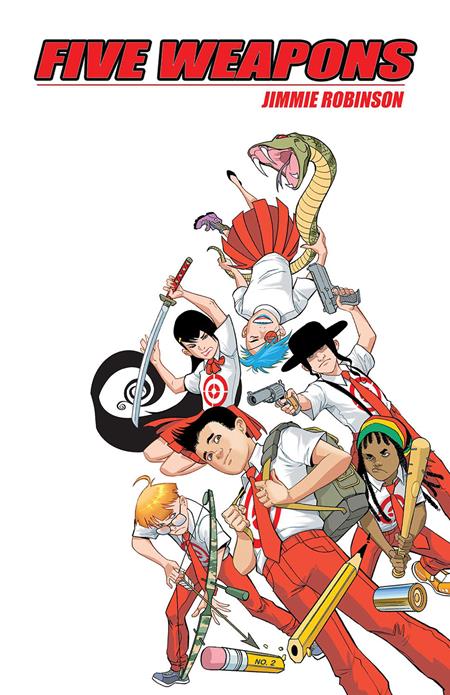 FIVE WEAPONS TP (Limit 2 Per Cover) (rel:01/28)