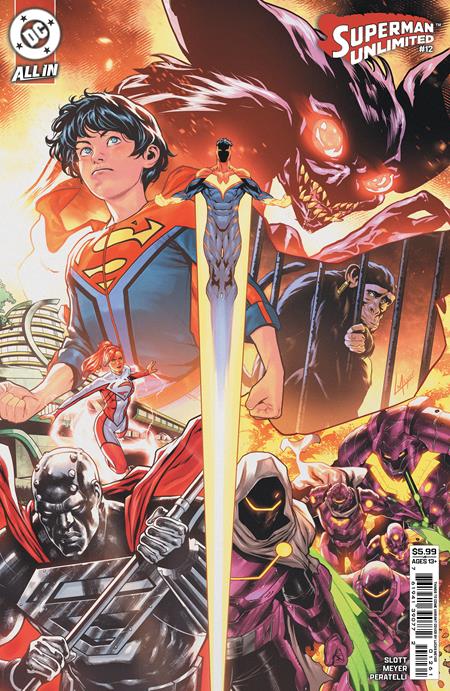 SUPERMAN UNLIMITED #12 (THE REIGN OF THE SUPERBOYS) (Limit 2 Per Cover) (rel:04/15)~