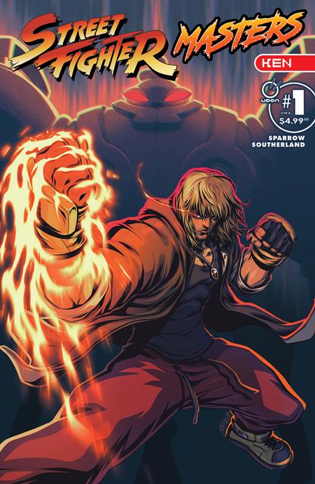 STREET FIGHTER MASTERS KEN #1 (ONE SHOT) (Limit 1 Per Cover) (rel:07/08)