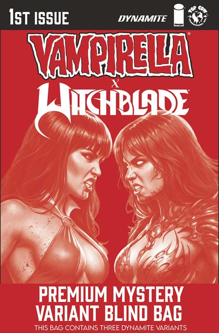 VAMPIRELLA X WITCHBLADE SPECIAL #1 (ONE SHOT) (Limit 2 Per Cover) CVR I PREMIUM MYSTERY BLIND BAG VAR (rel:09/23)