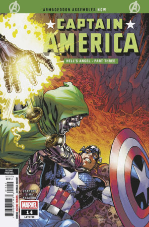 CAPTAIN AMERICA #14 DAVID YARDIN 2ND PRINTING VARIANT [ARM] (Limit 2 Per Cover) (rel:09/30)~