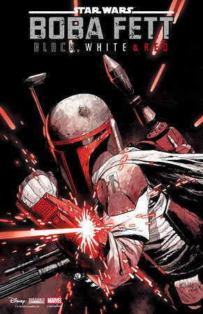 STAR WARS: BOBA FETT - BLACK, WHITE & RED #1 LEINIL YU VARIANT[1:25] (rel:09/17)