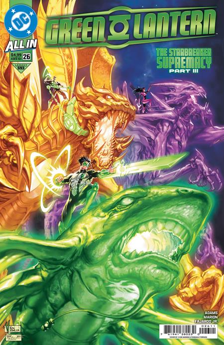 GREEN LANTERN #26 (Limit 2 Per Cover) (rel:08/27)~