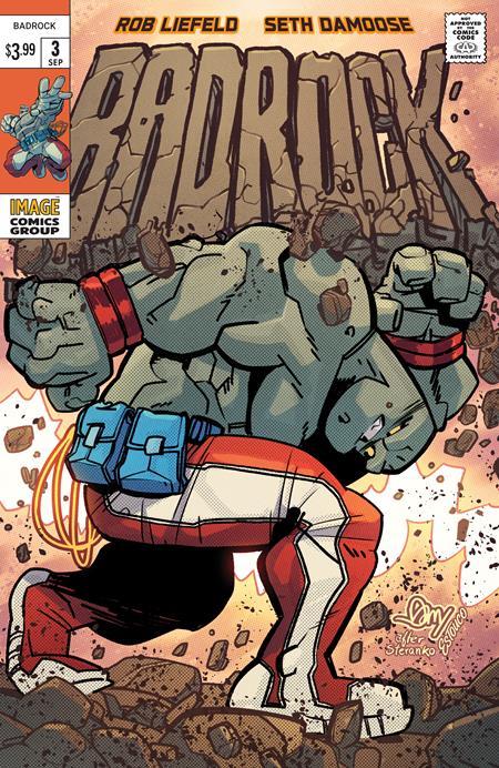 BADROCK #3 (Limit 2 Per Cover) (rel:09/23)