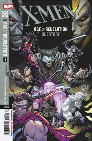 X-MEN: AGE OF REVELATION OVERTURE #1 RYAN STEGMAN 2ND PRINTING VARIANT [AOR] (Limit 2 Per Cover) (rel:11/19)